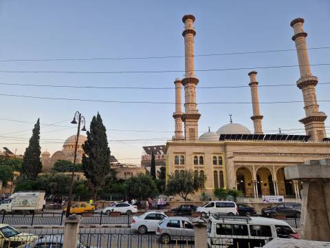 A mosque in Aleppo.